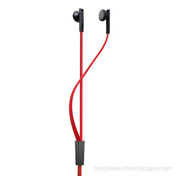 In-ear Flat Cable Earphones for Mobile/MP3 Player